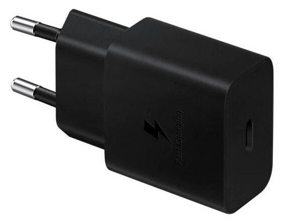 Купить Зарядное устройство Samsung Adapter EP-T1510 15W Type C-Black with Cable (EP-T1510XBEGEU)